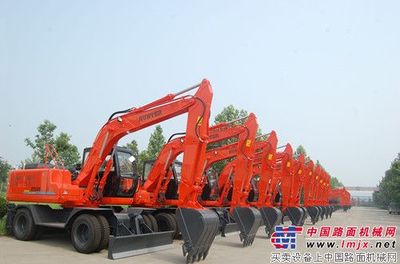 恒特重工42臺輪式挖掘機出口吉爾吉斯斯坦，彰顯中國制造實力